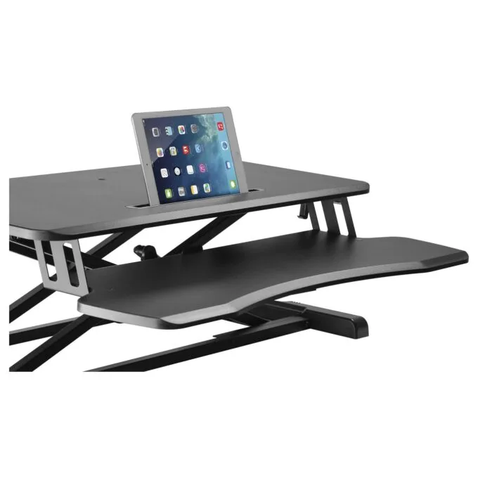 Equip Monitortisch mit Sitz-Stehbankerhöhung 15Kg sw — image 5
