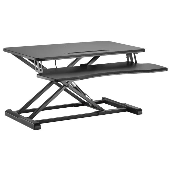 Equip Monitortisch mit Sitz-Stehbankerhöhung 15Kg sw — image 1