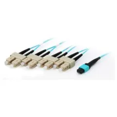 Equip MTP SC Trunk Fiber Patch Cord OM4 M M 20.00m Polybeutel