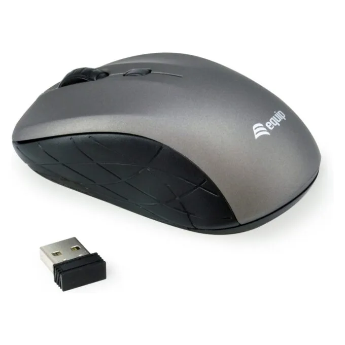 Equip Optische Maus kabellos USB Mini R+L grau — image 4