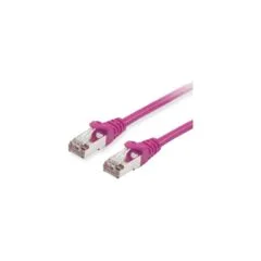 Equip Patchkabel Cat6 S FTP 2xRJ45 1.00m violet LSZH Polybeutel