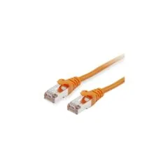 Equip Patchkabel Cat6 S FTP 2xRJ45 50.00m orange LSZH Polybeutel