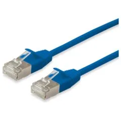 Equip Patchkabel Cat6A F FTP 2xRJ45 2.00m blau Slim LSZH Polybeutel