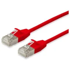 Equip Patchkabel Cat6A F FTP 2xRJ45 5.00m rot Slim LSZH Polybeutel