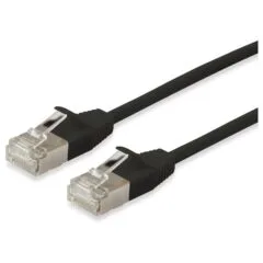 Equip Patchkabel Cat6A F FTP 2xRJ45 5.00m sw Slim LSZH Polybeutel