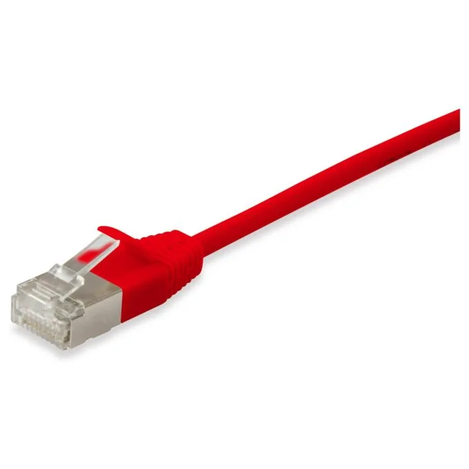 Equip Patchkabel Cat6A F FTP 2xRJ45 7.50m rot Slim LSZH Polybeutel — image 2