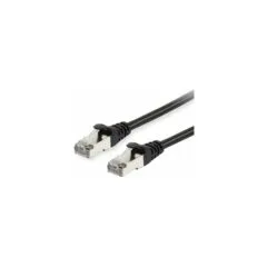 Equip Patchkabel Cat6A S FTP 2xRJ45 0.15m schwarz LSZH Polybeutel