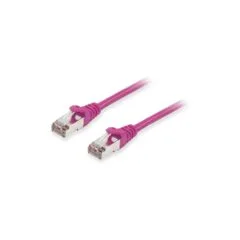 Equip Patchkabel Cat6A S FTP 2xRJ45 0.25m lila LSZH Polybeutel