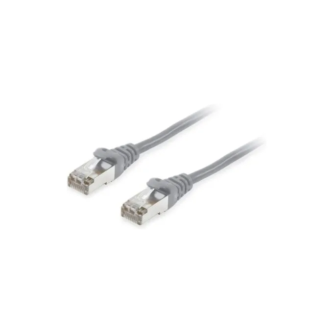 Equip Patchkabel Cat6A S FTP 2xRJ45 10.00m grau LSZH Polybeutel — image 2