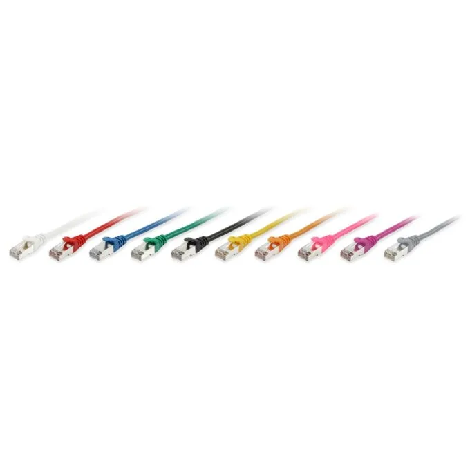 Equip Patchkabel Cat6A S FTP 2xRJ45 10.00m grau LSZH Polybeutel — image 3
