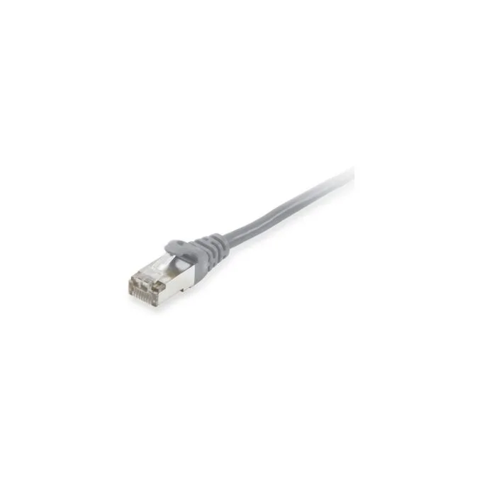 Equip Patchkabel Cat6A S FTP 2xRJ45 10.00m grau LSZH Polybeutel — image 1