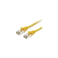 Equip Patchkabel Cat6A S FTP 2xRJ45 5.00m gelb LSZH Polybeutel