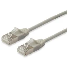 Equip Patchkabel Cat6A SlimFlex F FTP 0.15m beig.LSZH 2xRJ45 Polybeutel