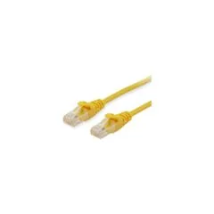 Equip Patchkabel Cat6A U UTP 2xRJ45 1.50m gelb LSZH Polybeutel