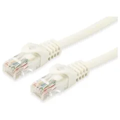 Equip Patchkabel Cat6A U UTP 2xRJ45 2.00m weiß LSZH Polybeutel