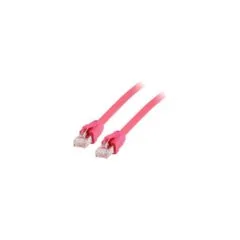 Equip Patchkabel Cat8.1 S FTP 2xRJ45 0.50m rot LSZH Polybeutel