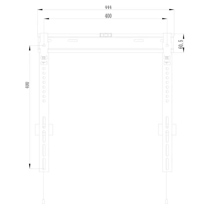 Equip Pro Fixed TV Wall Mount Bracket Klammer — image 3