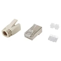 Equip Steckverbinder Cat6A RJ45 100er Set UTP geschirmt