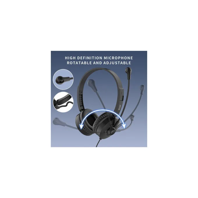 Equip Stereo-Headset Wired mit Mikro USB-A 2.00m schwarz — image 6