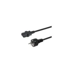 Equip Stromkabel CEE 7 7 - to C13 St Bu schwarz 3.00m PVC