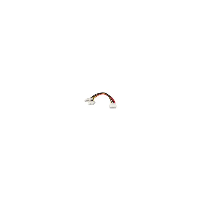 Equip Stromkabel Y-Kabel 1x 13.3cm to 2x 13.3cm St Bu 0.20m Polybeutel — image 1