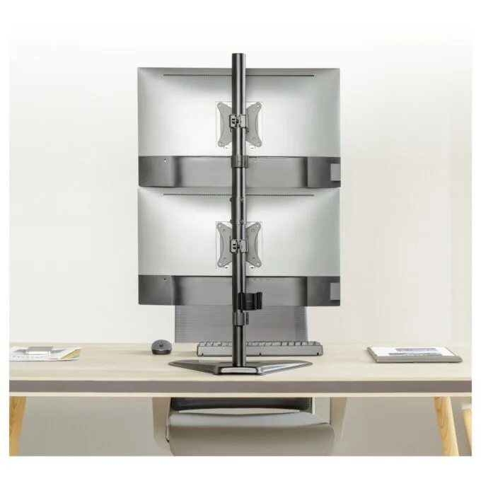 Equip Tischfuß 17'-32' 2TFT 360° Vertikal 9Kg schwarz retail — image 8