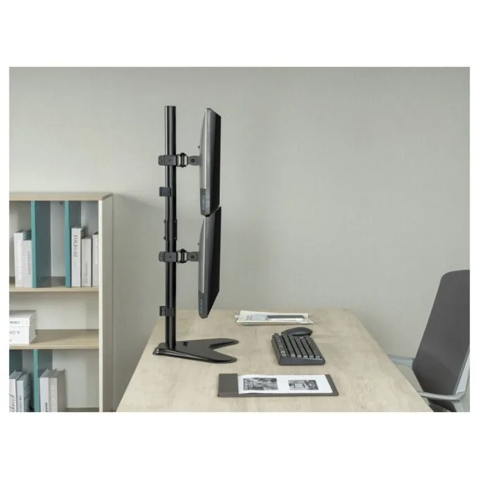 Equip Tischfuß 17'-32' 2TFT 360° Vertikal 9Kg schwarz retail — image 9