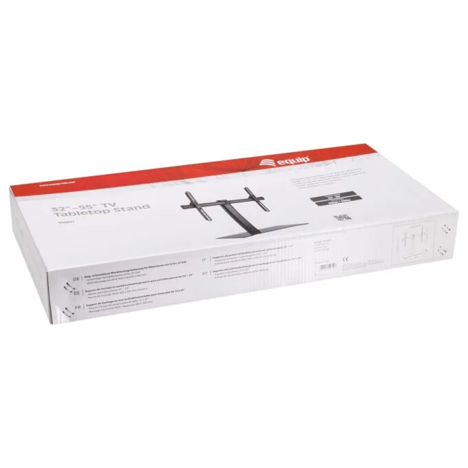 Equip Tischfuß 32'-55' 1TFT Universal TV 40Kg schwarz retail — image 2