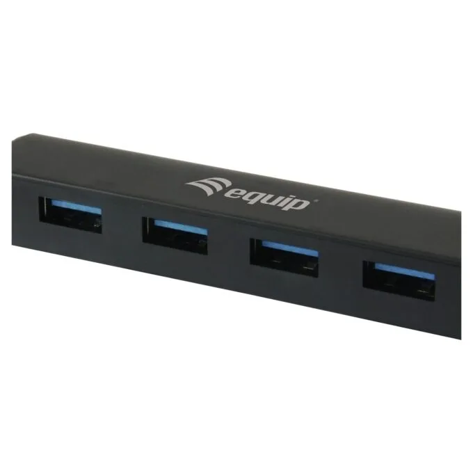 Equip USB-Hub 4-Port 3.0 - to 4x3.0 5Gbps o.Netzteil sw — image 4