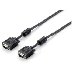 Equip VGA Kabel HD15 St St 3.00m 1920x1080 60Hz schwarz Polybeutel