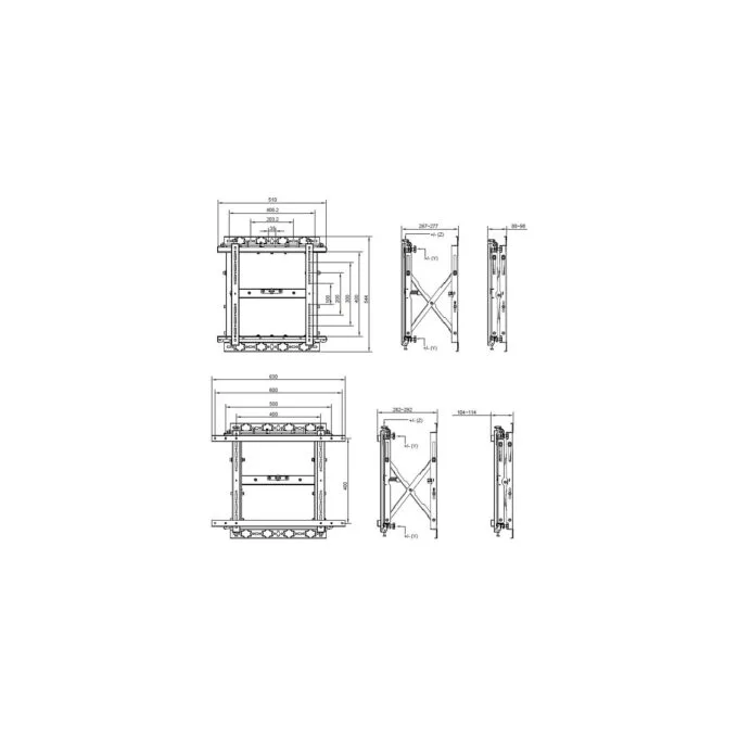 Equip Wandhalterung 19'-55' 1TFT Popout 1Gelenk 50Kg sw lite Retail — image 5