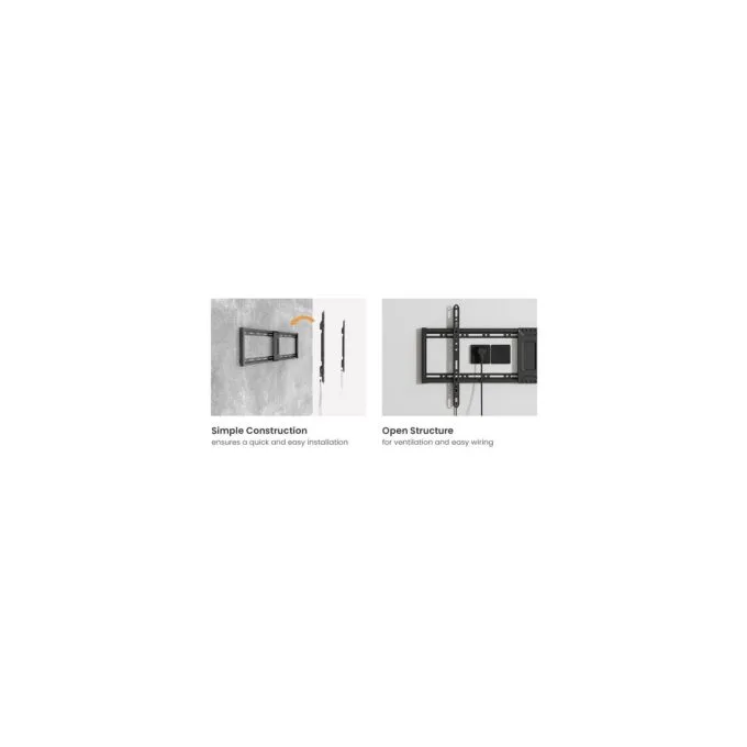 Equip Wandhalterung 43'-95' 1TFT neig Slim 1Gelenk 75Kg sw — image 6