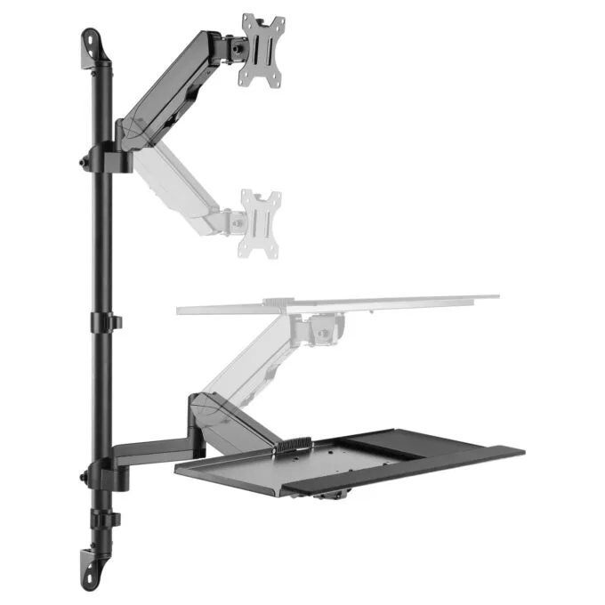 Equip Wandmontierte Workstation 17'-32' 1TFT 8Kg schwarz lite Retail — image 5