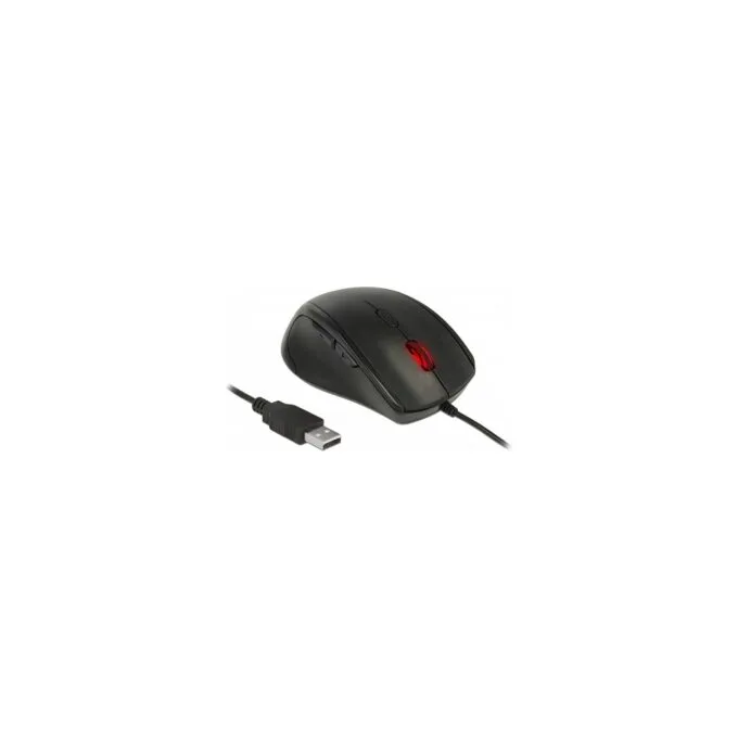 Ergonomische optische 5-Tasten USB Maus - Linkshänder — image 1