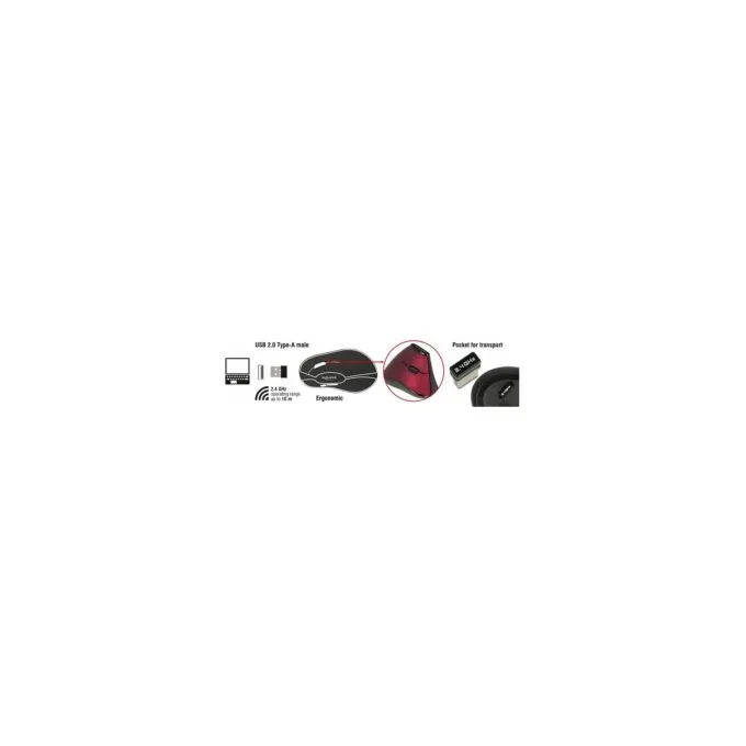 Ergonomische vertikal optische 5-Tasten Maus 2.4 GHz kabellos — image 4