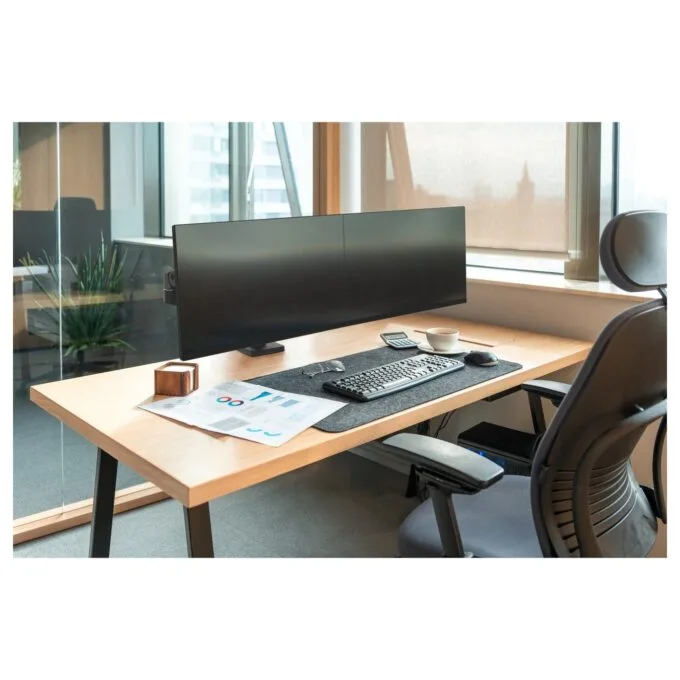 Ergotron LX Pro Monitor Tischhalterung - für 2 LCD-Displays - nebeneinander - Schwarz — image 6