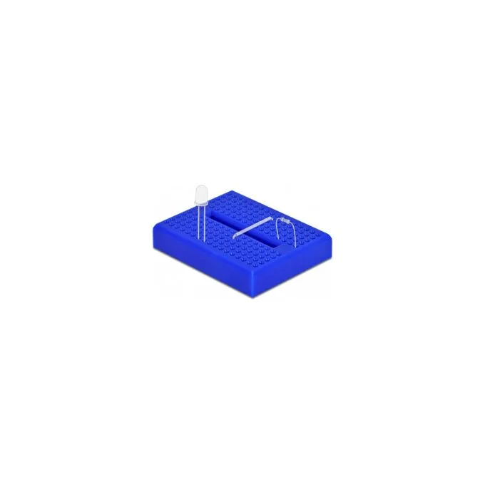 Experimentier-Mini Steckbrett 170 Kontakte blau — image 3