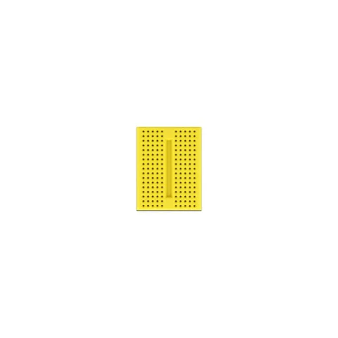 Experimentier-Mini Steckbrett 170 Kontakte gelb — image 2