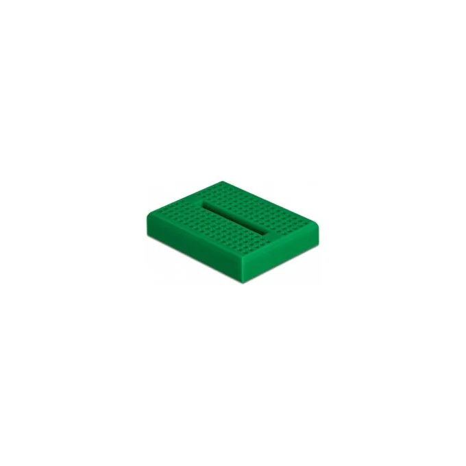 Experimentier-Mini Steckbrett 170 Kontakte grün — image 1