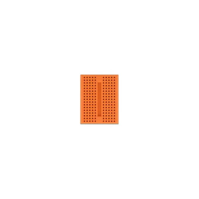 Experimentier-Mini Steckbrett 170 Kontakte orange — image 2