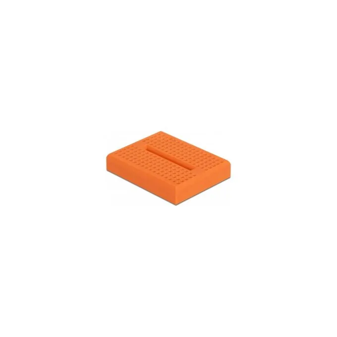 Experimentier-Mini Steckbrett 170 Kontakte orange — image 1