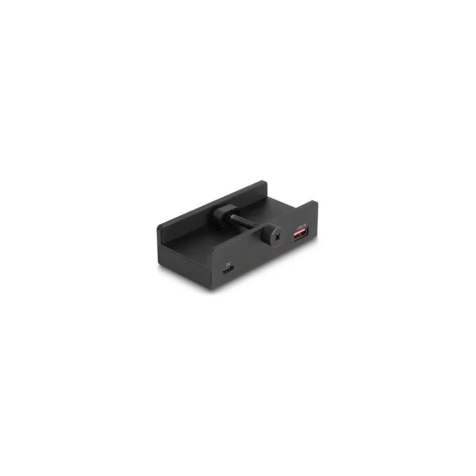 Externer USB 5 Gbps 4 Port Hub 2 x USB Typ-A und 2 x USB Type-CTM mit Feststellschraube — image 2