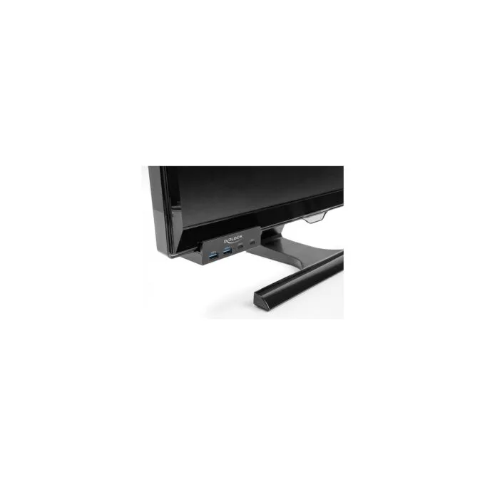 Externer USB 5 Gbps 4 Port Hub 2 x USB Typ-A und 2 x USB Type-CTM mit Feststellschraube — image 4