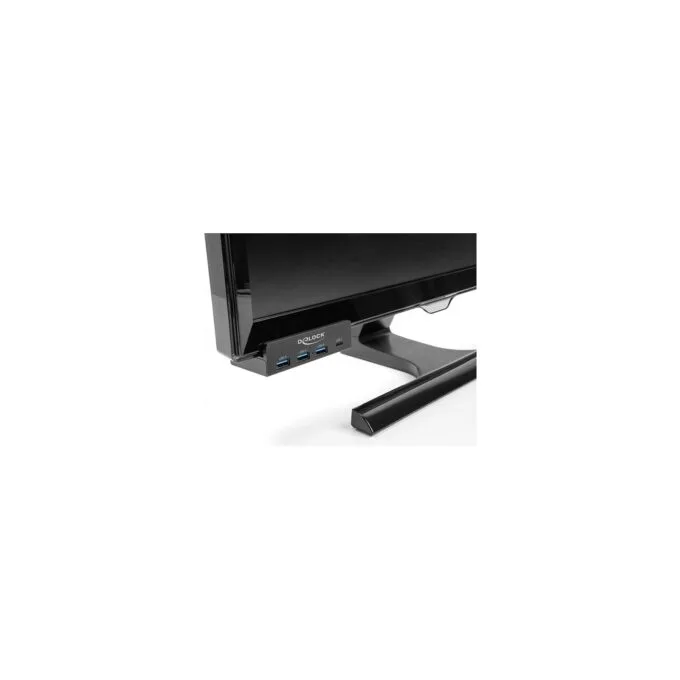 Externer USB 5 Gbps 4 Port Hub 3 x USB Typ-A und 1 x USB Type-CTM mit Feststellschraube — image 4