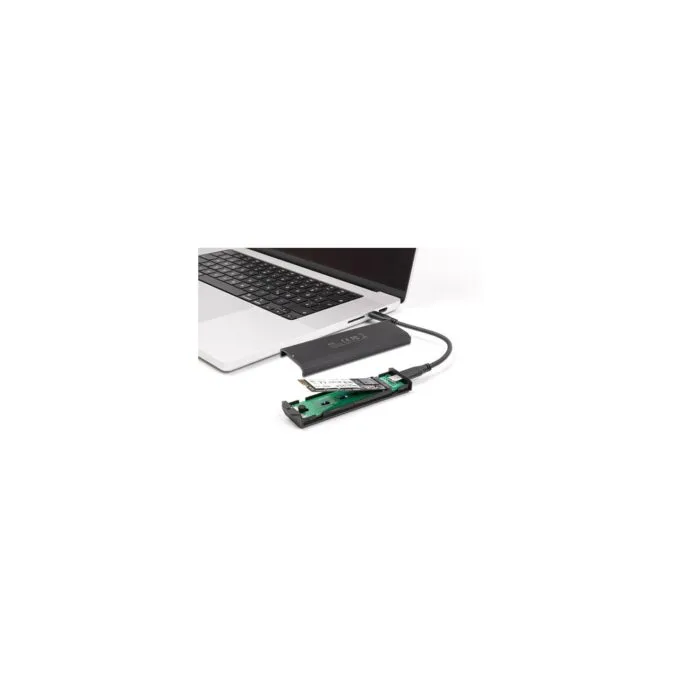 Externes USB Type-CTM 20 Gbps Combo Gehäuse für M.2 NVMe PCIe oder SATA SSD - werkzeugfrei — image 5