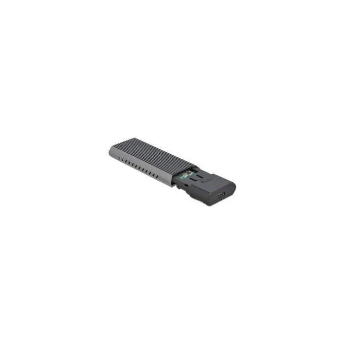 Externes USB Type-CTM Combo Gehäuse für M.2 NVMe PCIe oder SATA SSD - werkzeugfrei — image 2