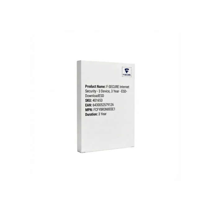 F-SECURE Internet Security - 3 Device. 3 Year - ESD-DownloadESD — image 1