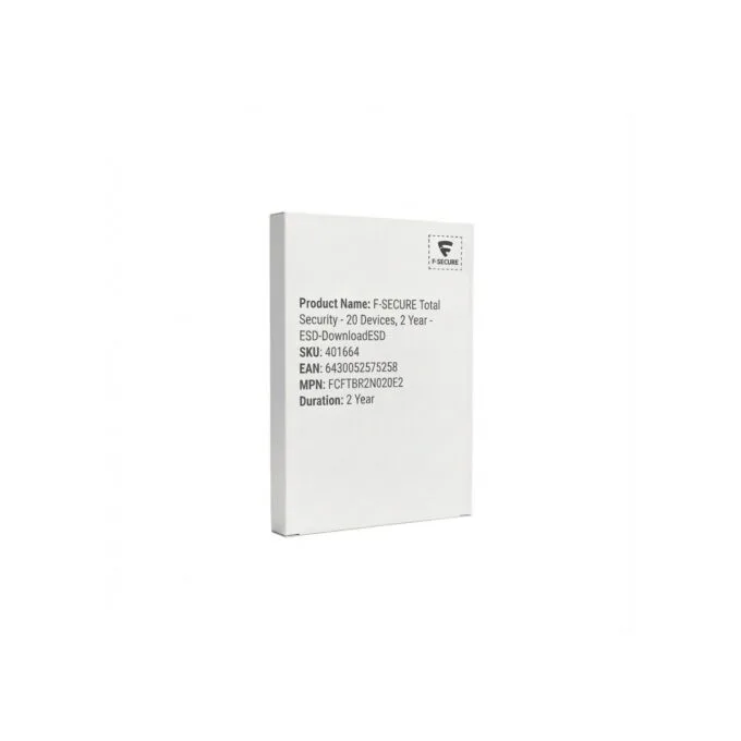 F-SECURE Total Security - 20 Devices. 2 Year - ESD-DownloadESD — image 1