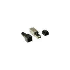 Feldkonfektionierbarer RJ45 Steckverbinder Cat.6A 10GE. geschirmt. EconLine LogiLink