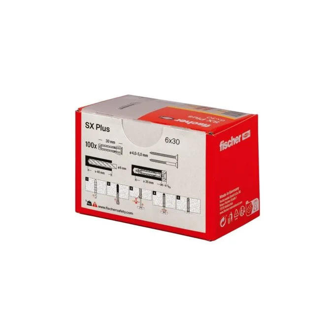 Fischer Dübel SX Plus 6x30 100 St. — image 3
